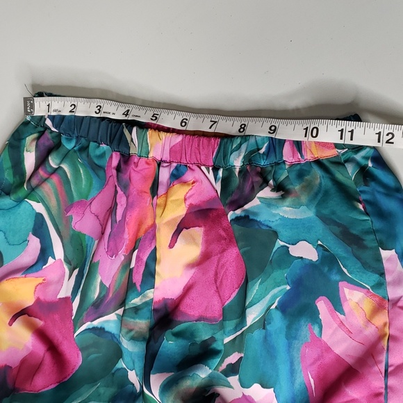 Fabletics Women's Floral Pajama Wide Leg Pants (Size Small) - Picture 8 of 10